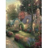 image:imageCeaco  3 in 1 Multipack  Thomas Kinkade  Clocktower Cottage  550 750 700 Piece Panoramic Jigsaw Puzzles