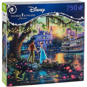 image:imageCEACO  Thomas Kinkade  Disney Dreams Collection  The Princess and The Frog  750 Piece Jigsaw Puzzle