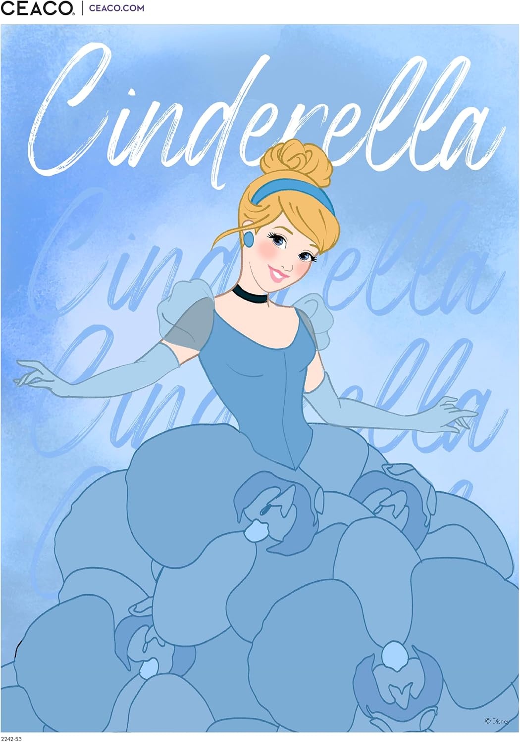 image:imageCeaco  Disney Princess  Cinderella  Jigsaw Puzzle  Finished Size is 195 x 1425  Colorful Puzzle for Adults  PrecisionCut Pieces Beautiful Artwork and Hours of Relaxing Fun