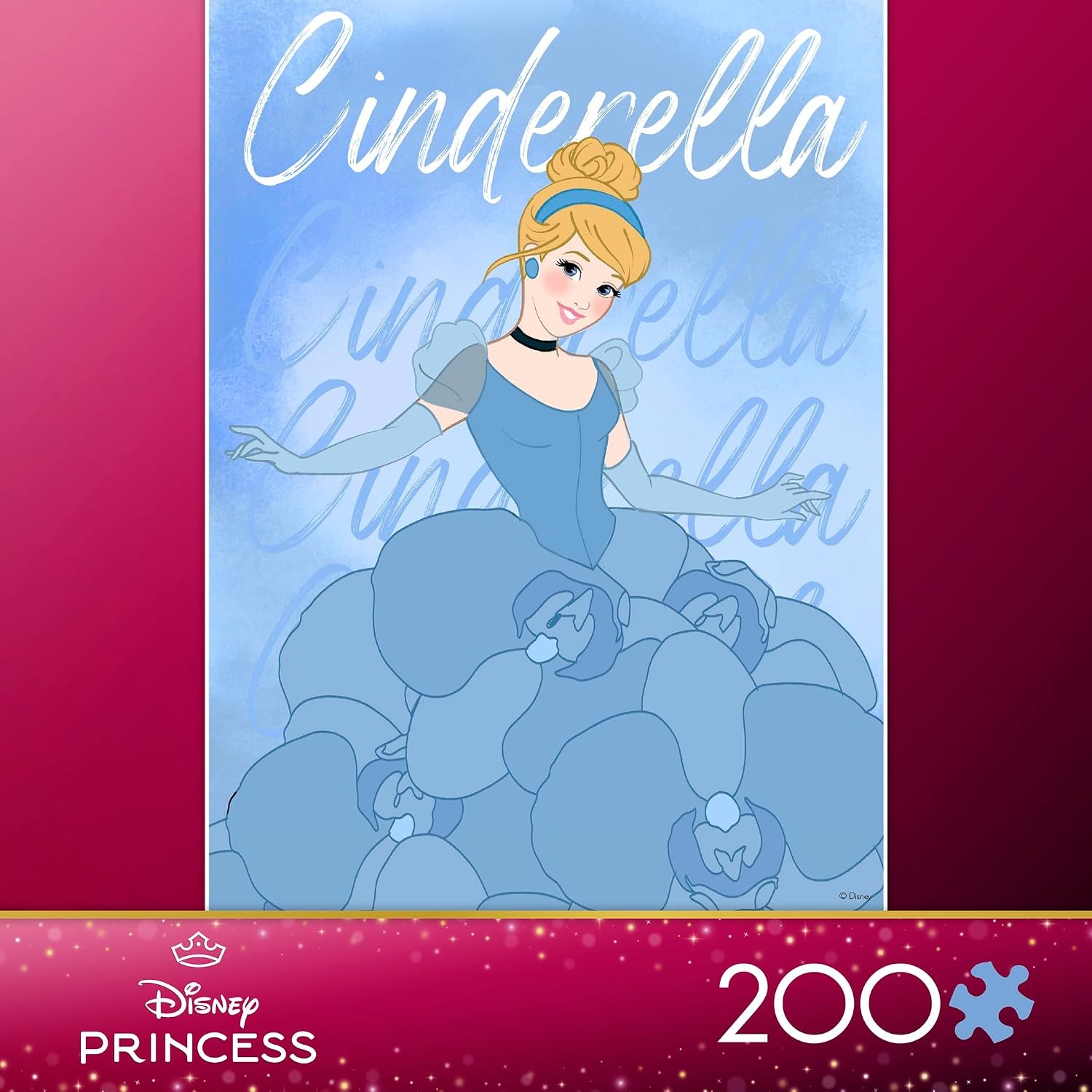 image:imageCeaco  Disney Princess  Cinderella  Jigsaw Puzzle  Finished Size is 195 x 1425  Colorful Puzzle for Adults  PrecisionCut Pieces Beautiful Artwork and Hours of Relaxing Fun