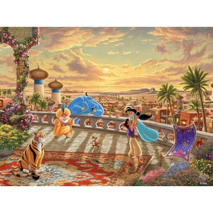 image:imageCEACO  Thomas Kinkade  Disney Dreams Collection  Jasmine Dancing in Desert Sunset  750 Piece Jigsaw Puzzle
