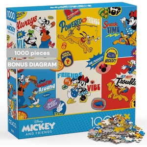 image:imageCeaco  Disney  Mickey Mouse and Friends Collage 1000 Piece Puzzle