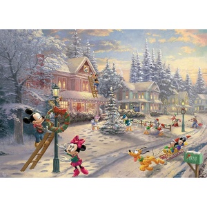 image:imageCeaco Thomas Kinkade MickeyS Victorian Christmas Puzzle  1000Piece