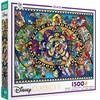 image:imageCeaco  Disney Classics II  Oval Stained Glass  1500 Piece Jigsaw Puzzle