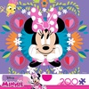 image:imageCeaco  Disney Minnie Flower Child  200 Piece Puzzle for Kids Ages 8