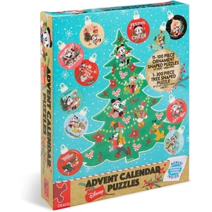 image:imageCeaco  Disney 12 Day Advent Calendar  12 Mini Puzzles for Ages 10