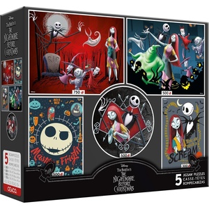 image:imageCeaco  Disney Nightmare Before Christmas  5 Pack 300750 Piece Puzzles