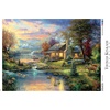 image:imageCeaco  Thomas Kinkade Natures Paradise  1000 Piece Puzzle for Adults