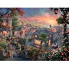 image:imageTHOMAS KINKADE FANTASIA LADY amp THE TRAMP WINNIE THE POOH TANGLED DISNEY DREAMS COLLECTION 4 IN 1 JIGSAW PUZZLE SET 500 pieces